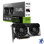 کارت گرافیک ایسوس مدل ASUS NVIDIA Dual RTX 5060 OC 8GB Graphics Card