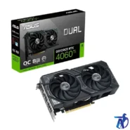 کارت گرافیک ایسوس مدل Asus Dual RTX 4060 Ti OC Edition 8GB GDDR6