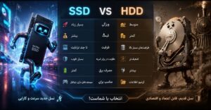 ssd یا hdd