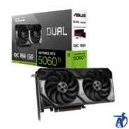 کارت گرافیک ایسوس مدل ASUS NVIDIA RTX 5060 OC TI DUAL 8GB Graphics Card