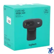وب کم لاجیتک webcam logitech c270 hd usb black
