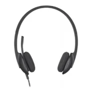 هدفون لاجیتک headset logitech h340 usb black