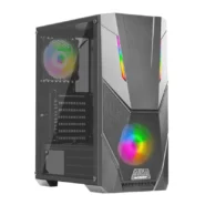 کیس کامپیوتر گیمینگ گریین مدل اریا case green aria