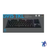 کیبورد گیمینگ لاجیتک keyboard gaming g915 tkl clicky