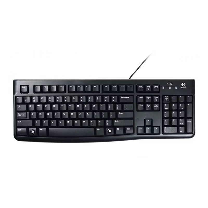 کیبورد لاجیتک k120 farsi usb keyboard logitech