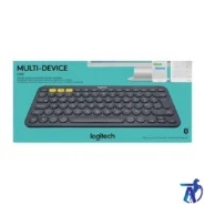 کیبورد لاجیتک keyboard k380 bt gray