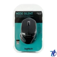 موس لاجیتک m330rf silent black mouse logitech