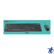 کیبورد موس لاجیتک logitech keyboard&mouse mk120 farsi usb