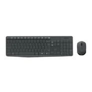کیبورد موس logitech keyboard&mouse mk235 rf