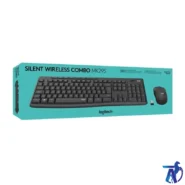 کیبورد و موس logitech keyboard&mouse mk295 farsi silent rf
