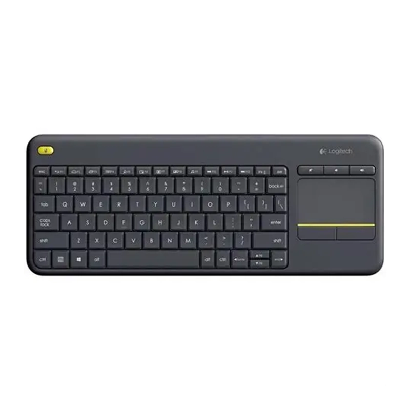 کیبورد لاجیتک  keyboard touchpad k400 rf dark grey arab