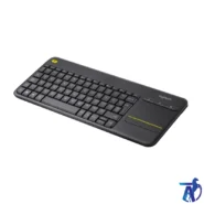 کیبورد لاجیتک keyboard touchpad k400 rf dark grey arab