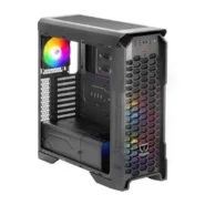 کیس کامپیوتر گیمینگ گریین مدل استرایکر اف ار جی بی case green striker frgb