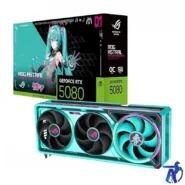 کارت گرافیک ایسوس مدلASUS ROG Astral 5080 OC HATSUNE MIKU Edition 16G