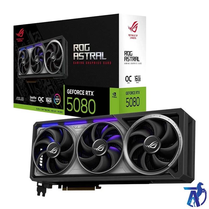 کارت گرافیک ایسوس مدل ASUS 5080 ROG astral oc 16g Graphics Card