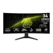 مانیتور ام اس ای msi مدل mag346cq سایز 34 اینچ