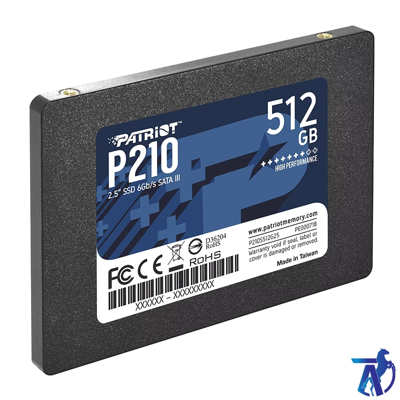 هارد اس اس دی پترییوت مدل SSD patriot p210 ظرفیت 512گیگابایت